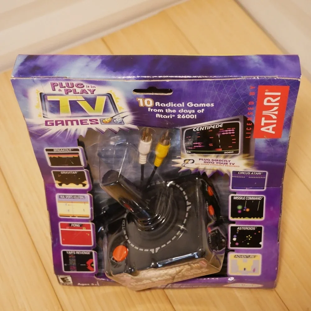 Atari 10-in-1 Plug & Play TV Games (Jakks Pacific‎ TV game systems, 2002) - 07